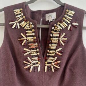 Milly mini brown dress, size 6